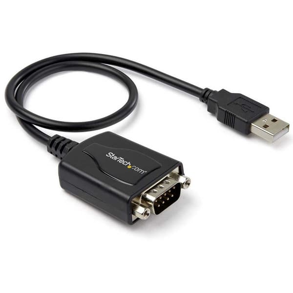 Startech 1 Port Usb 2.0 To Serial Adapter Cable Sort