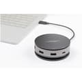 Miniatyrbillede 4 af 6: Startech Station Usb-c/hdmi/displayport/vgam Sort,Søvfarvet