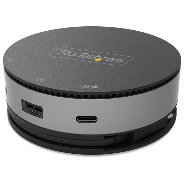 Startech Station Usb-c/hdmi/displayport/vgam Sort,Søvfarvet