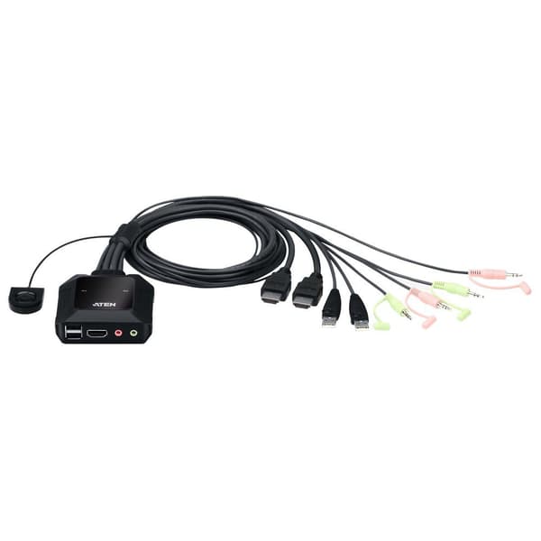 Aten Splitter Cs22h Svart Svart
