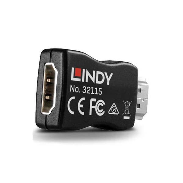 Lindy Hdmi-adapter 18g Svart