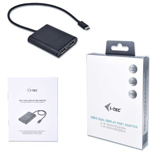 I-tec Usb-c Til Hdmi-adapter Dual 4k Søvfarvet