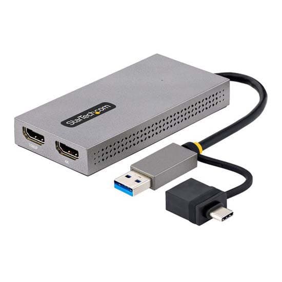 Startech Usb-a Til Hdmi-adapter 107b Søvfarvet Grå