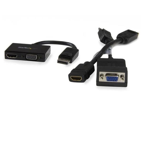 Startech Displayport To Hdmi Vga Adapter Svart