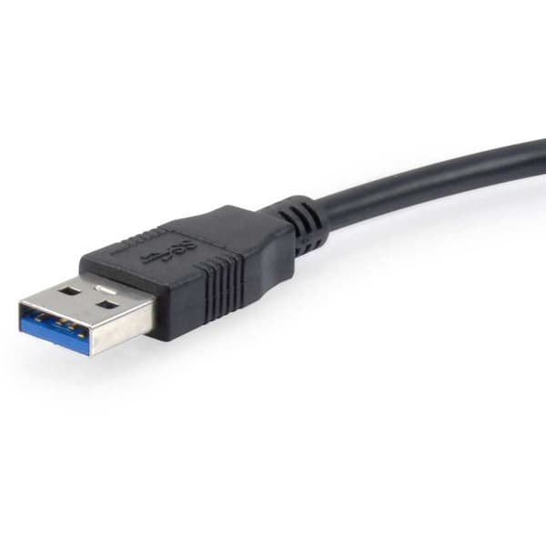Equip Til Hdmi M/f-adapter 133385 Usb 3.0 Sort