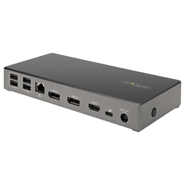 Startech Sovitin Dock Usb C Musta