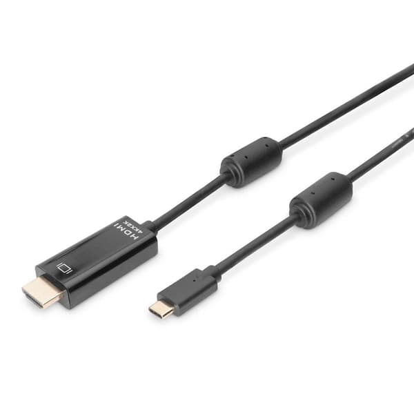 Digitus Usb-c Til Hdmi-adapter Ak-300330-050-s 5 M Søvfarvet