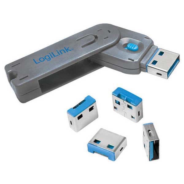 Logilink Låsadapter Usb Silver