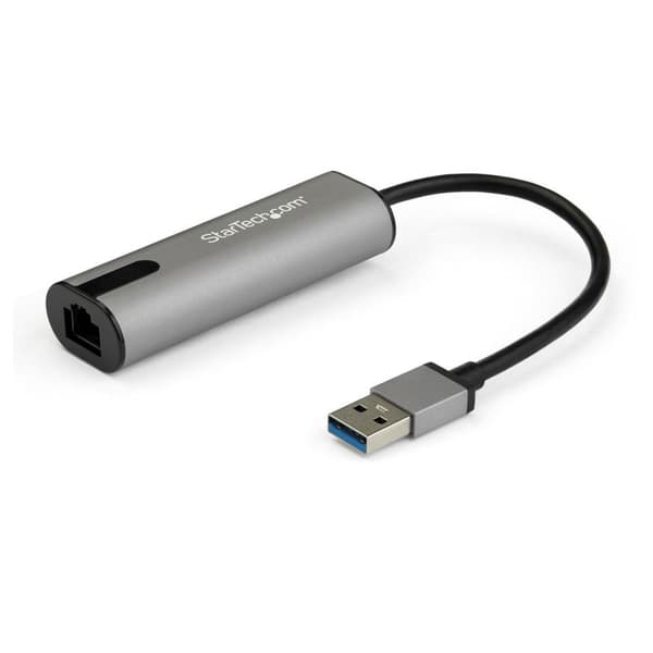 Startech Adapter Usb-a To 2.5 Gigabit Ethernet Grå Svart, Grå