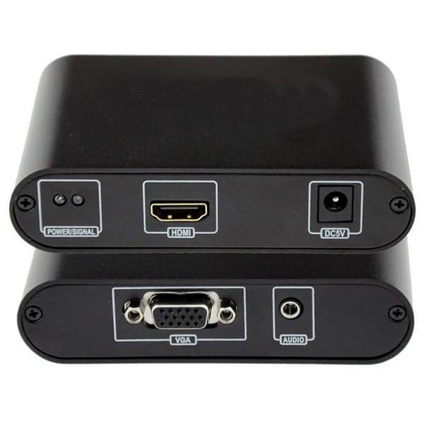 Nanocable Till Hdmi-adapter Vga+jack3.5 Svart