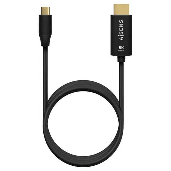 Aisens Usb-c Til Hdmi-adapter 8k 2 M Gylden