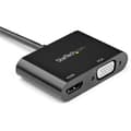Miniatyrbillede 2 af 2: Startech Adapter Displayport To Hdmi Vga 4k60 Sort