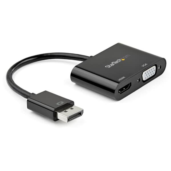 Startech Adapter Displayport To Hdmi Vga 4k60 Sort