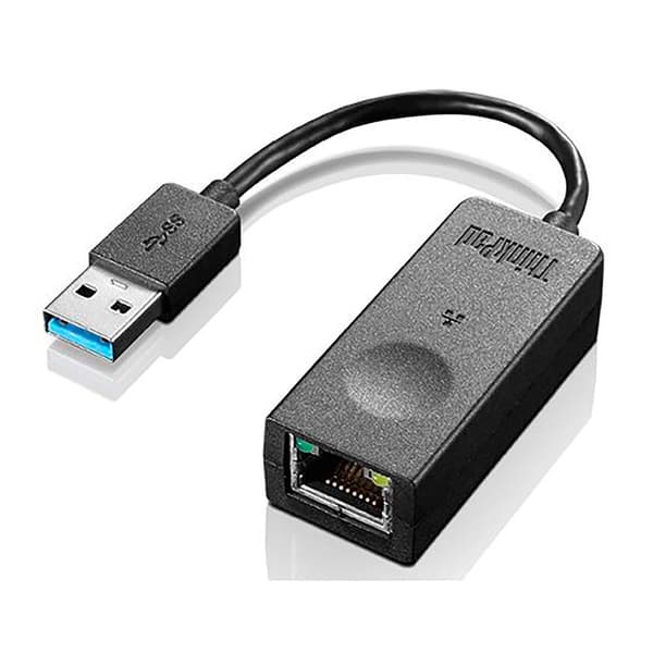 Lenovo Usb 3.0 To Ethernet Adapter Svart Svart