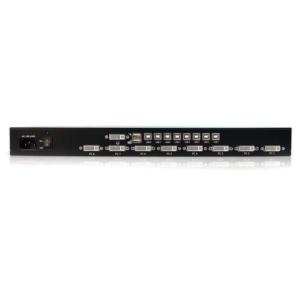 Startech Vaihtaa 8xdvi Musta