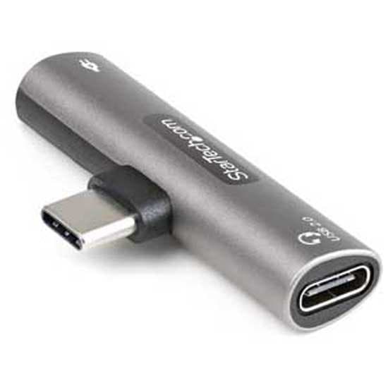 Startech Cdp 2capdm Usb-c/jack 3.5 Mm Til Usb-c/jack 3.5 Mm Adapter Søvfarvet