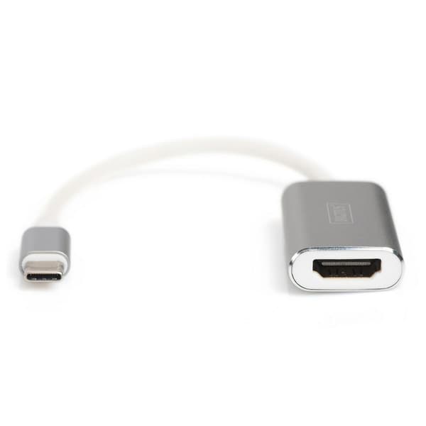 Digitus Usb C Til Adapter Hdmi M/f 4k 30 Hz Søvfarvet
