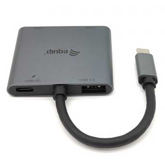 Equip Usb-c Til Hdmi-adapter 133484 2xhdmi Søvfarvet