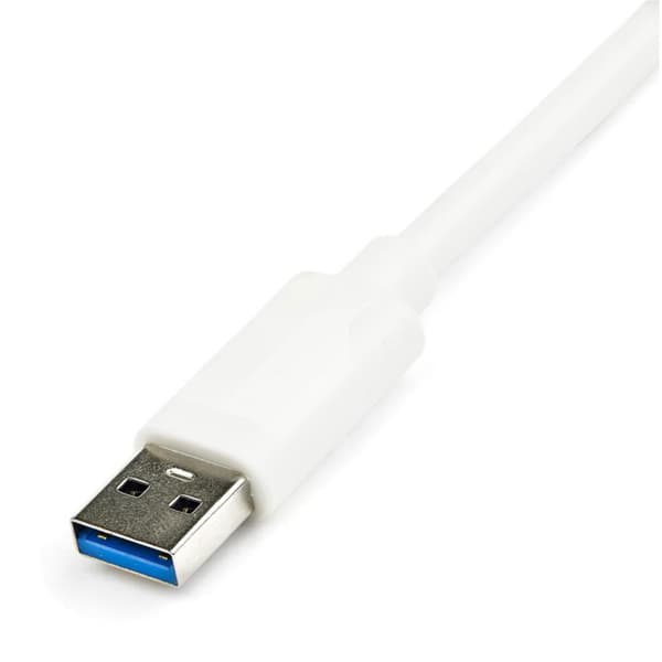Startech Gigabit Usb 3.0 Nic W/ Usb Port Hvid