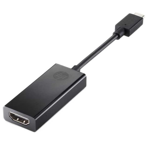Hp Usb-c Til Hdmi-adapter 2pc54aa Sort Sort