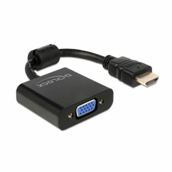 Delock Hdmi Til Vga Adapter 65512 Søvfarvet