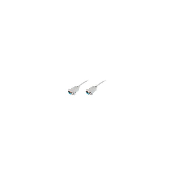 ASSMANN null modem cable - 3 m - beige