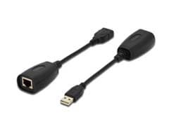 DIGITUS DA-70139-2 Transmitter and Receiver Units - USB extender - USB, USB 2.0