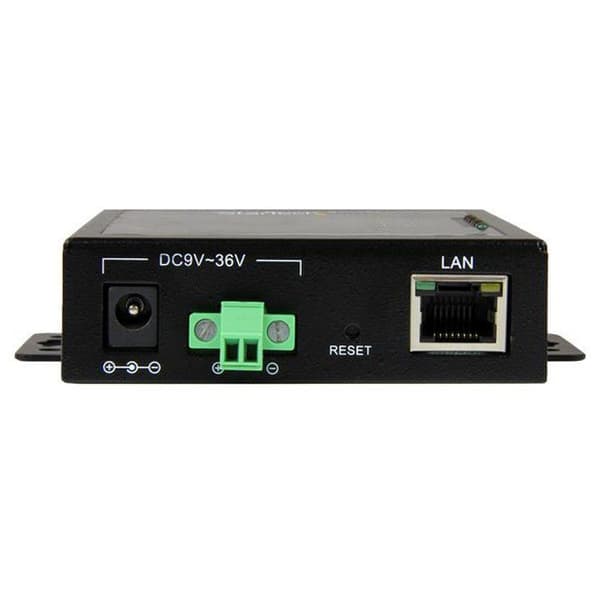 Startech Server 2x Serie Rs232 To Ip Svart