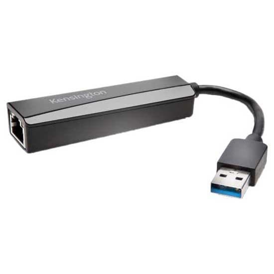 Kensington Til Ethernet-adapter Usb 3.0 Sort Sort