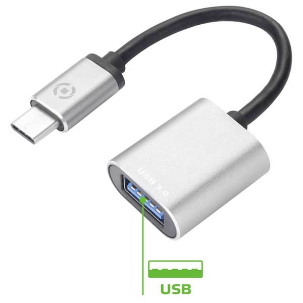 Celly Usb-c Adapter Pro Hub Usb Silver
