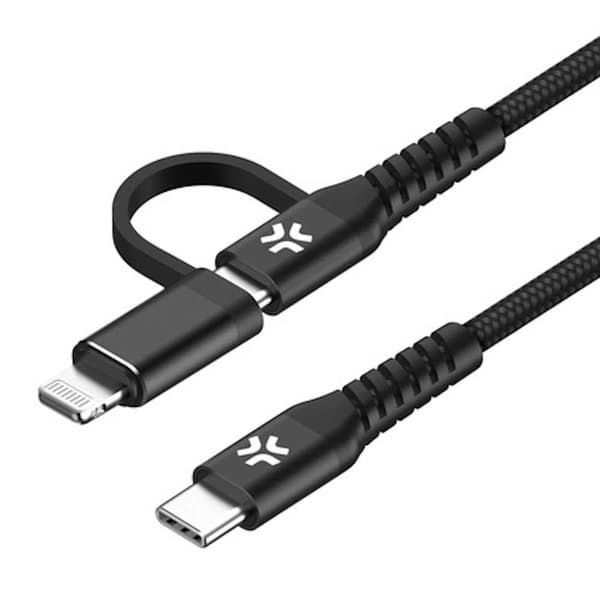 Celly Usb-c Til Lightning-adapter Usbc2in1bk 2 M Søvfarvet
