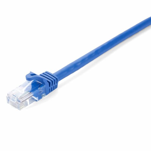 UTP kategori 6 stift netværkskabel V7 V7CAT6UTP-10M-BLU-1N Blå 10 m