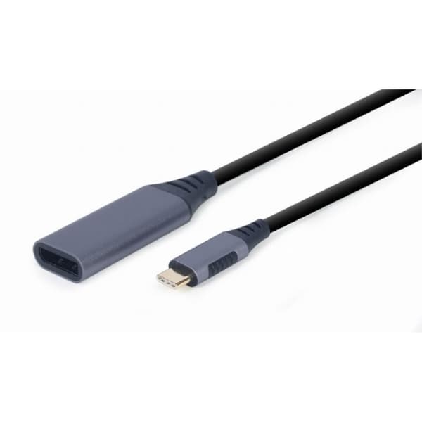 USB C til DisplayPort-adapter GEMBIRD A-USB3C-DPF-01 Grå