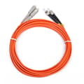 Miniatyrbild 1 av 2: Fiberoptisk Kabel Duplex ST till SC 1m