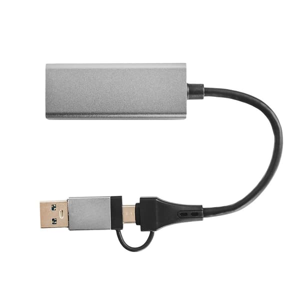 LAN-kort 1 Gigabit USB-C USB 3.0 till RJ45-adapter