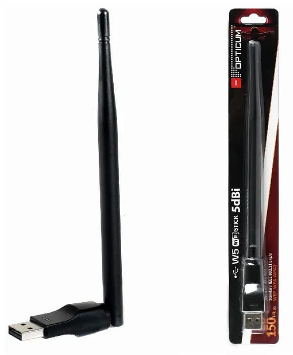 Opticum RED W5+ 5dBi WiFi-adapter