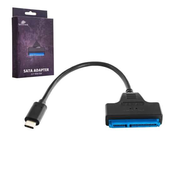 SATA III til USB-C HDD SDD-adapter