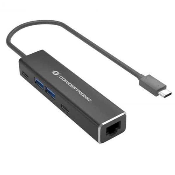 Conceptronic Usb-c Till Ethernet-adapter Abby14b