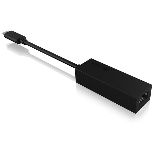 Raidsonic Till Ethernet M/f-adapter Icy Box Usb C Svart