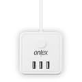 Miniatyrbillede 2 af 3: Onlex Powercube 3 Stikkontakter + 3usb-kabel 1.5 M 10a