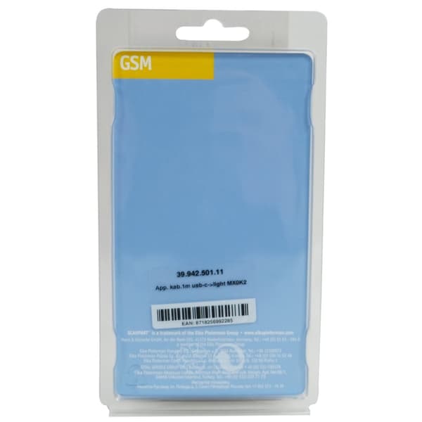 Scanpart Apple USB-C>light Mx0k2 1 m Hvid