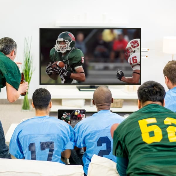 Tilbage til toppen og lyd/video med j5create ScreenCast HDMI™ trådløs skærm; farve biały JVAW56-N