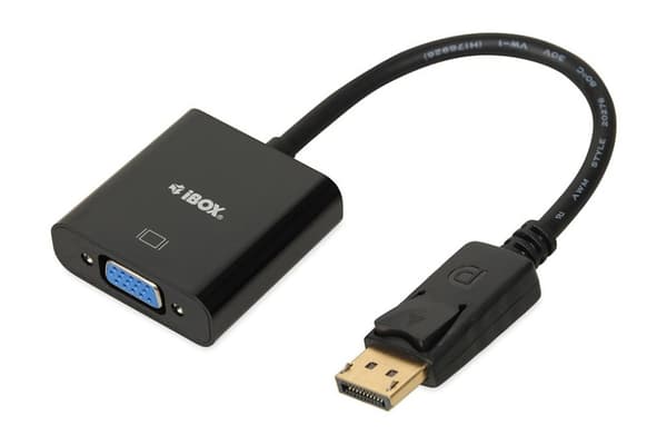 iBox IADPVGA DisplayPort till VGA-kabeladapter