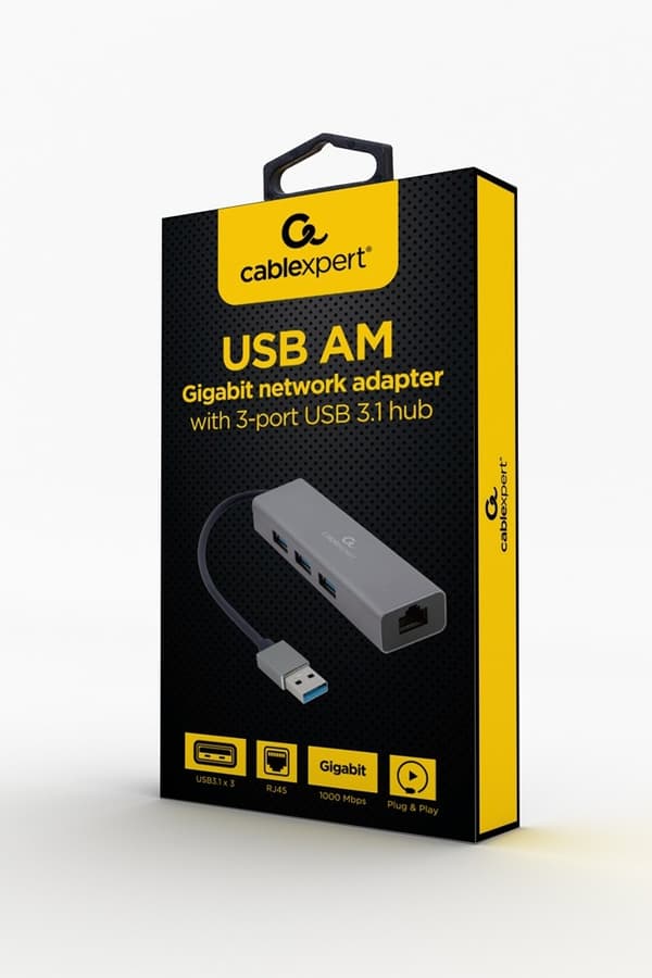 Gembird A-AMU3-LAN-01 USB-grafikadapter