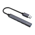 Miniatyrbild 3 av 8: SAVIO Hub AK-70 USB-A - 3 × USB-A 2.0, 1 × USB-A 3.1 GEN 1, 4 tum 1,5 Gbps