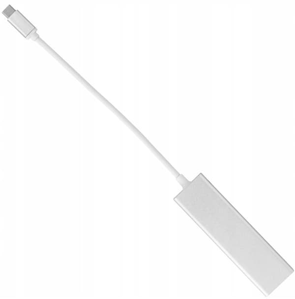 ADAPTER USB C LAN RJ45 + HUB 3xUSB GIGABIT MacBook