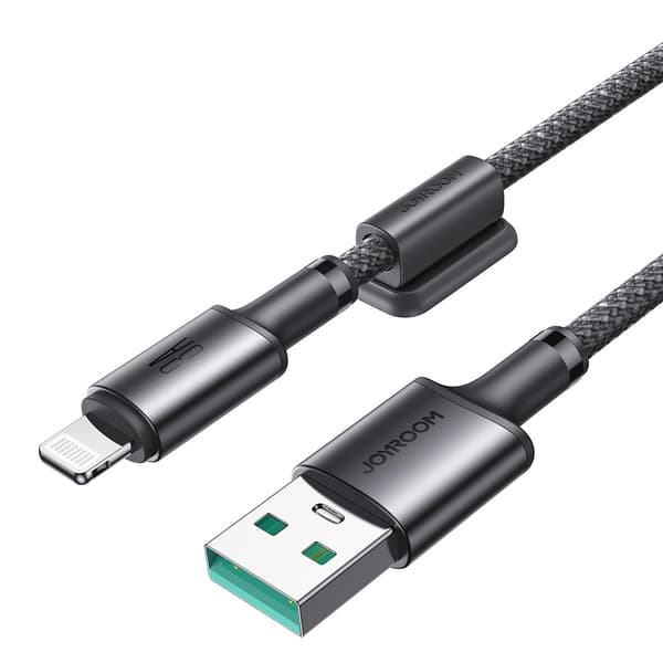 Joyroom Unlimited-sarjan USB-kaapeli 3A USB Lightning 1.2m - Harmaa
