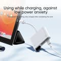 Miniatyrbild 6 av 8: SiGN 4-i-1 Lightning till USB-A, SD/TF, Lightning - Vit