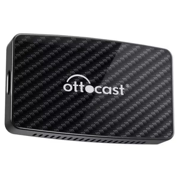 Ottocast Play2Video Pro trådløs Apple CarPlay og Android Auto Adapter