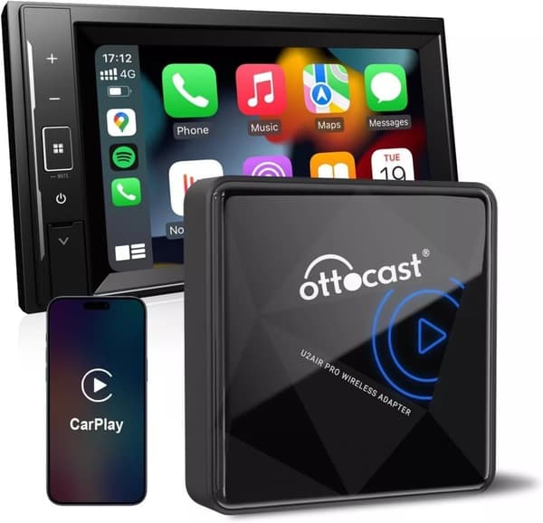 Ottocast U2Air Pro trådlös CarPlay-adapter